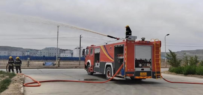 检验组织应急能力  提高灭火救援水平——焱鑫铜业举行消防灭火实战“双盲”演练