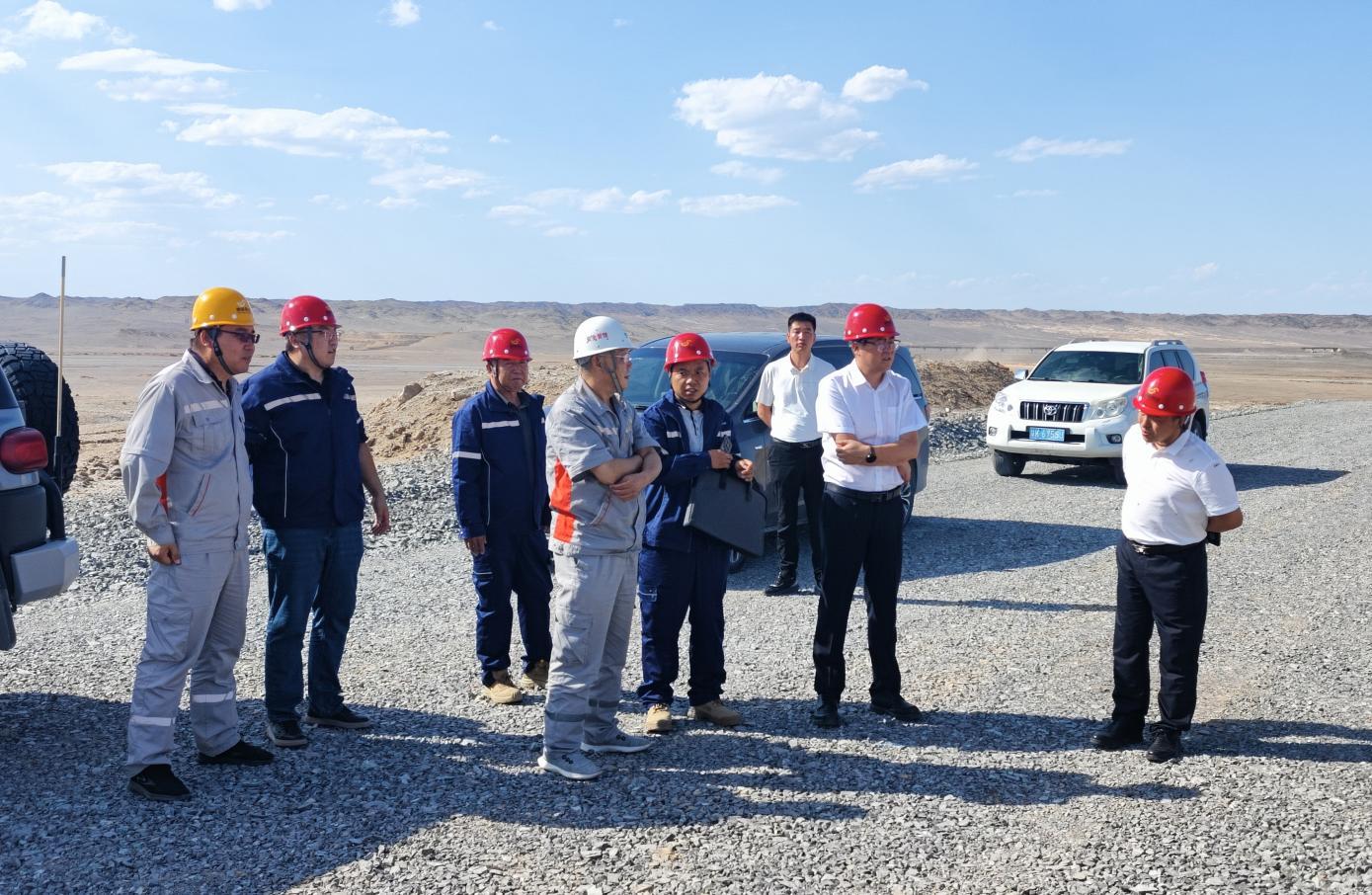 中国二冶集团陕西分公司领导 到访suncitygroup太阳新城